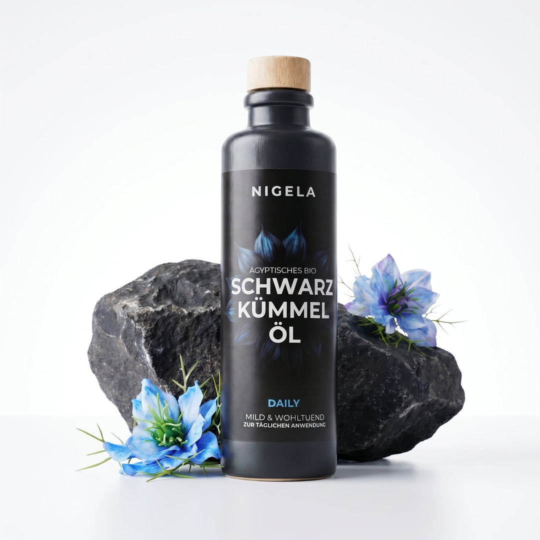 Bio-Schwarzkümmelöl unterstützt die tägliche Gesundheit und Vitalität