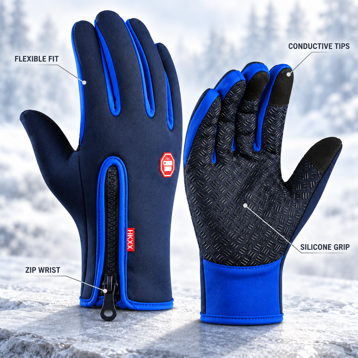 FrostGrip™ Wasserdichte Thermo-Touchscreen-Handschuhe