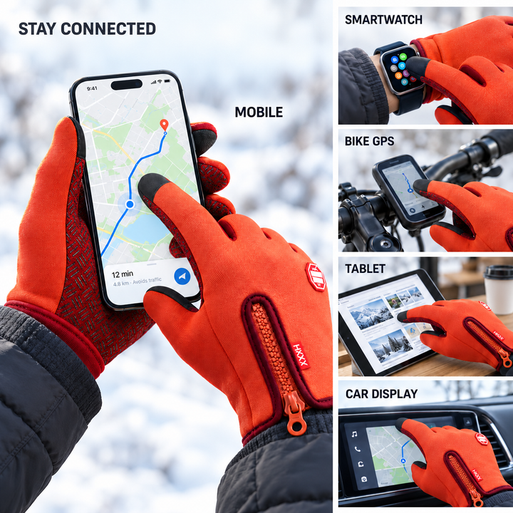 FrostGrip™ Wasserdichte Thermo-Touchscreen-Handschuhe