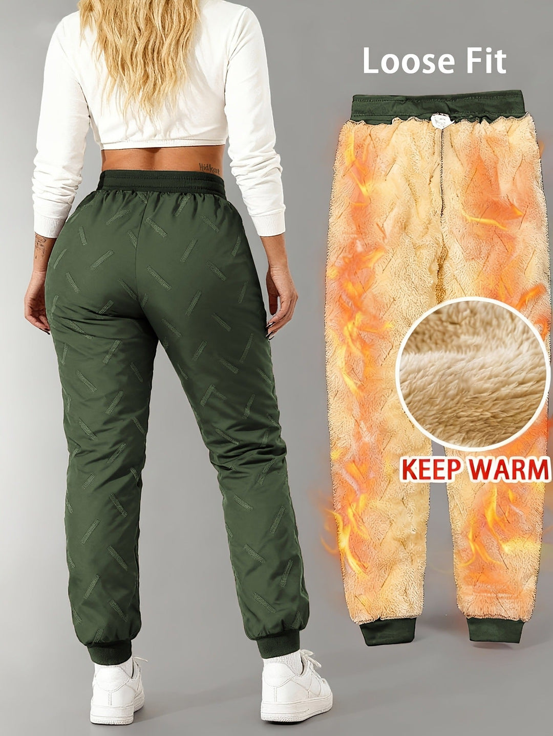WinterPolster™ Wasserabweisende Thermohose mit Fleecefutter