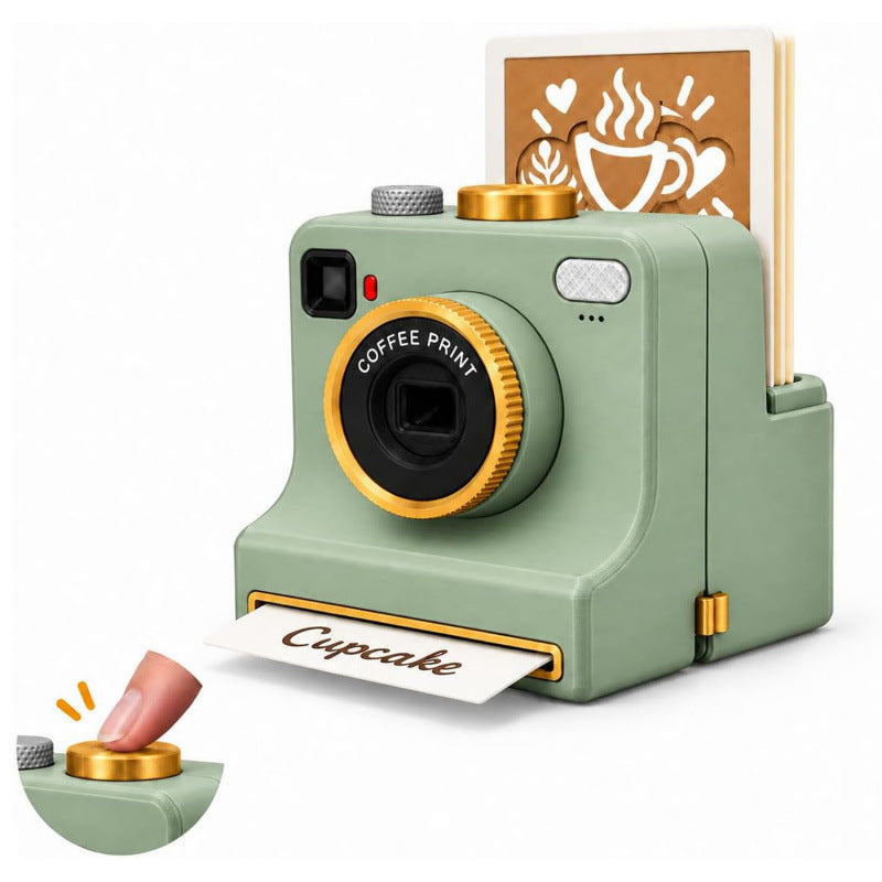 KaffeeKunst™ Kreativer Latte-Art-Schablonendrucker