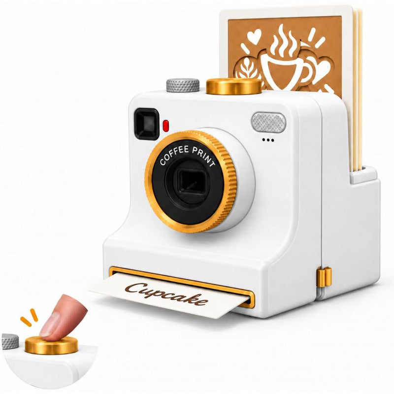 KaffeeKunst™ Kreativer Latte-Art-Schablonendrucker
