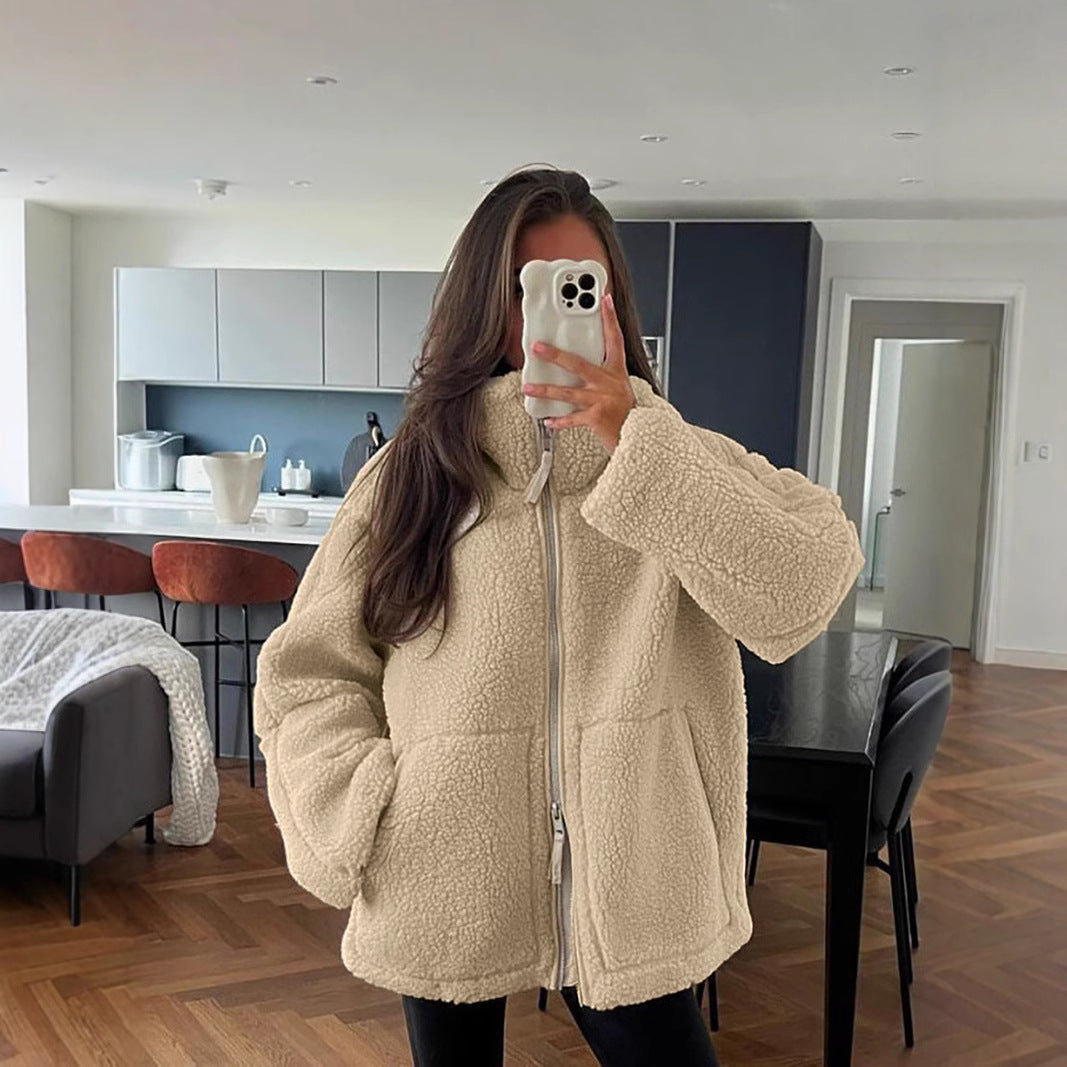 KuschelLuxe™ Weiche Teddyjacke für Damen