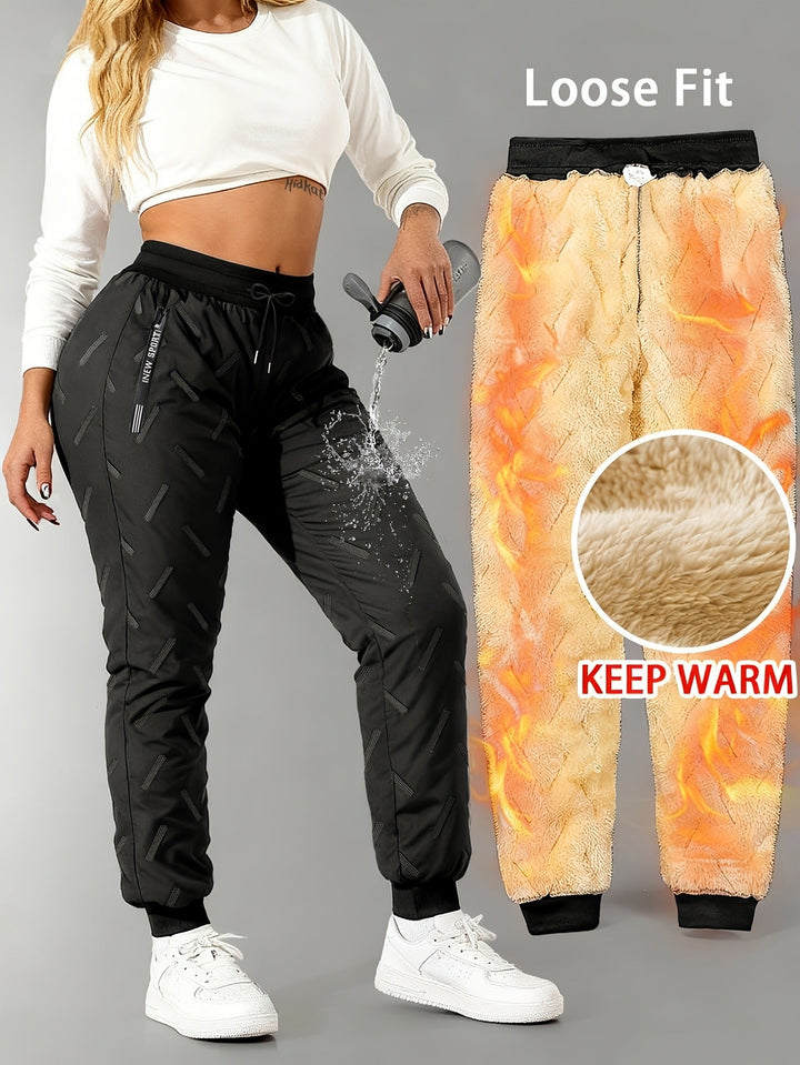 WinterPolster™ Wasserabweisende Thermohose mit Fleecefutter