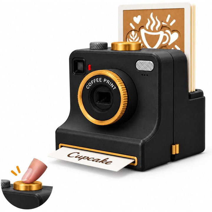 KaffeeKunst™ Kreativer Latte-Art-Schablonendrucker