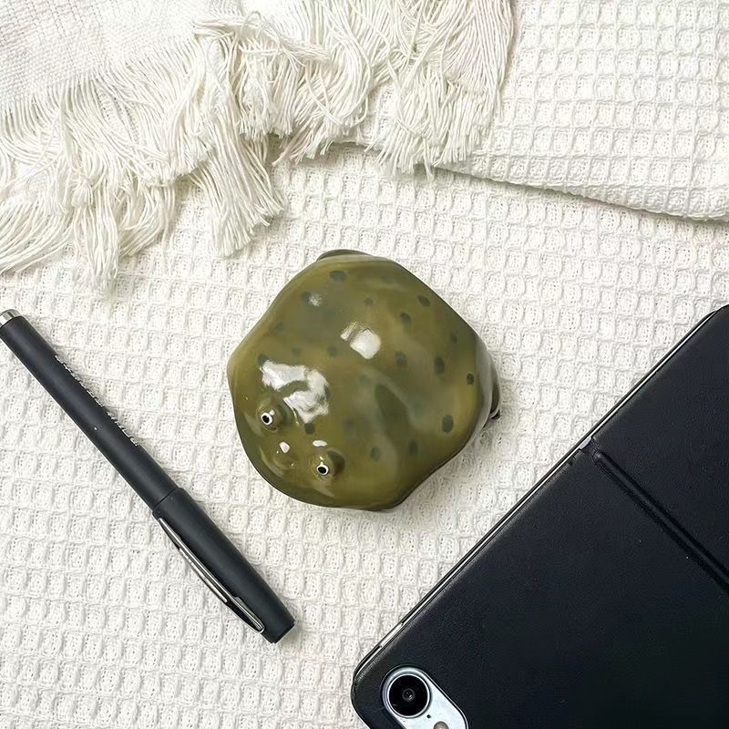 FroschHülle™ 3D-Kopfhörerhülle im Froschdesign