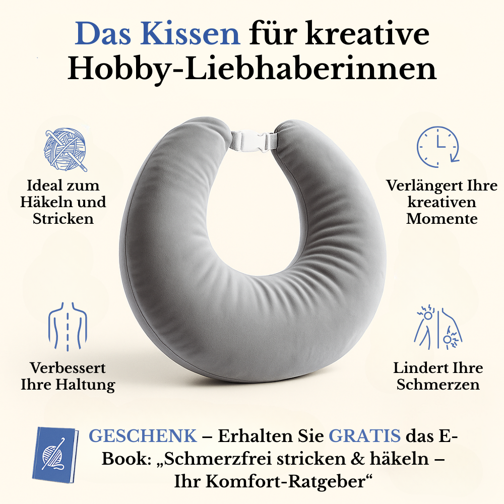 HandStütz™ Ergonomisches U-Kissen
