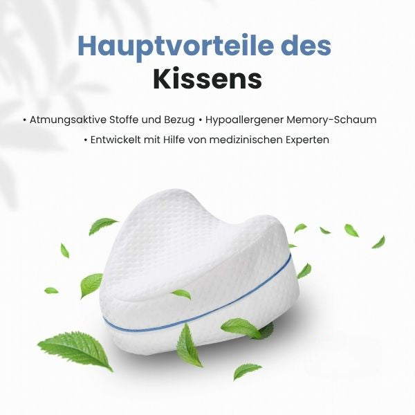 WolkenSchlaf™ Ergonomisches Bein- & Kniekissen