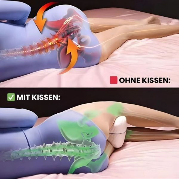 WolkenSchlaf™ Ergonomisches Bein- & Kniekissen
