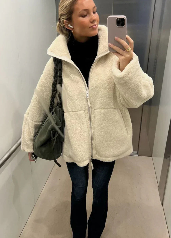 KuschelLuxe™ Weiche Teddyjacke für Damen