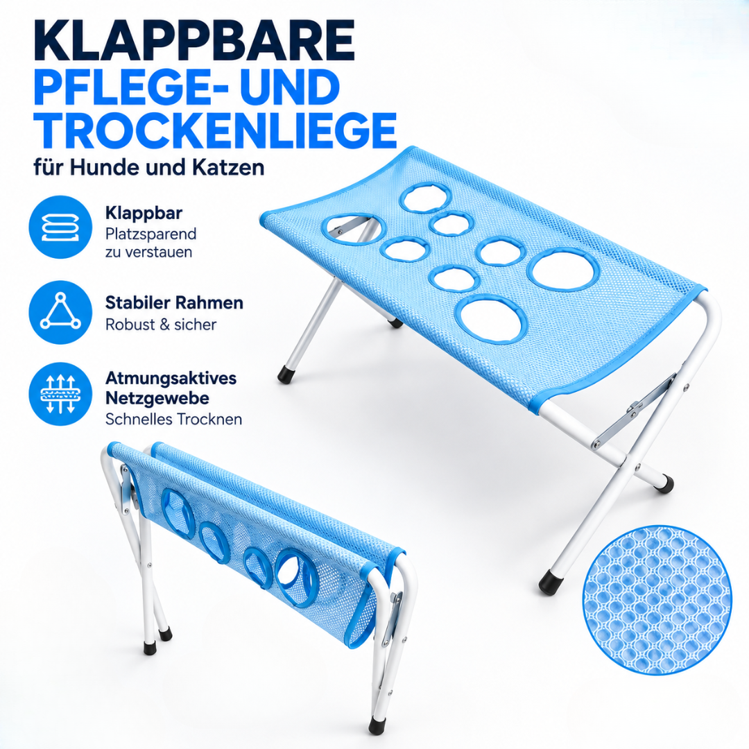 PfotenRuhe™ Pflegehängematte für Haustiere