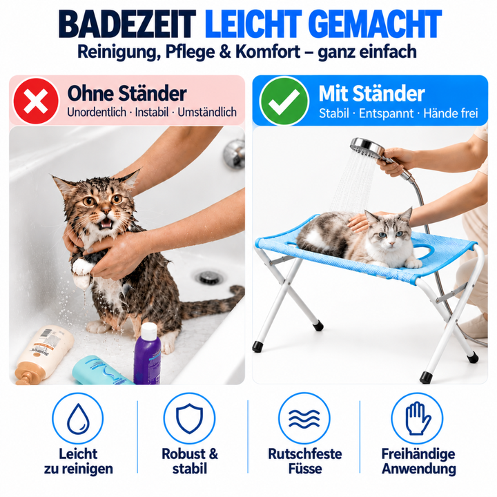 PfotenRuhe™ Pflegehängematte für Haustiere
