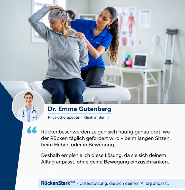 RückenStark™ Verstellbarer Lendenstützgürtel