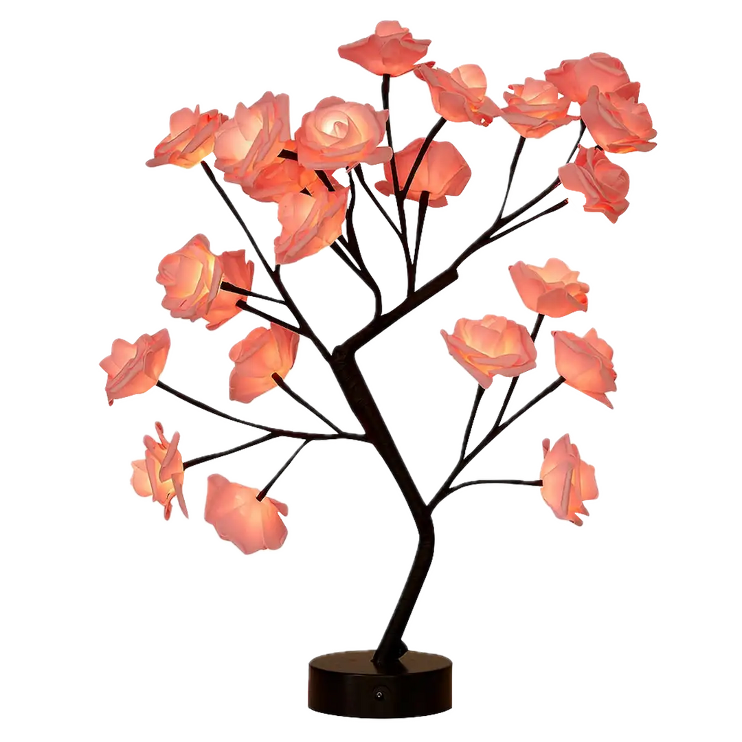 RosenGlanz™ Dekorativer LED-Rosenbaum