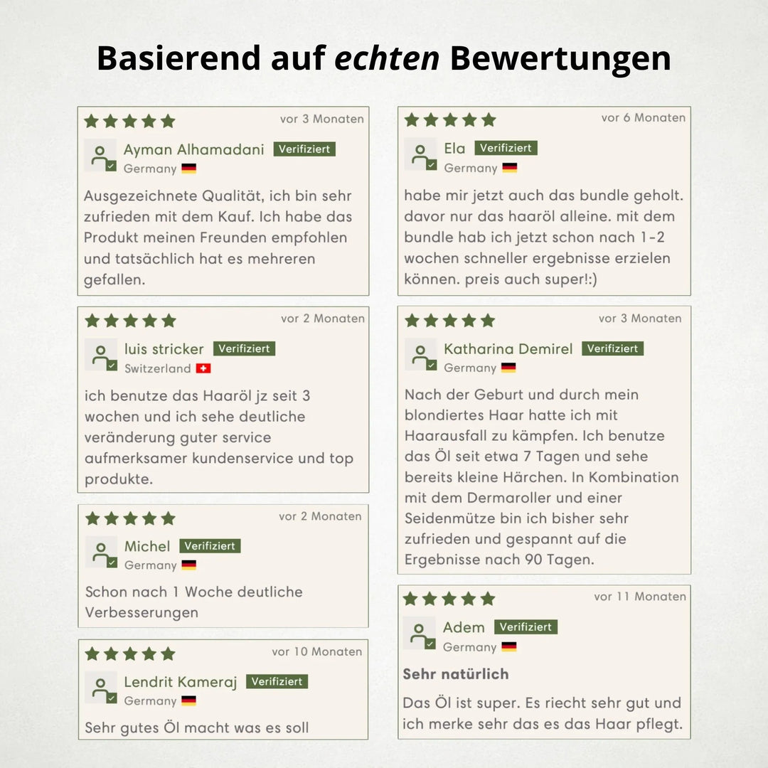 HaarWuchs™ Bio-Haaröl für kräftigeres Haar