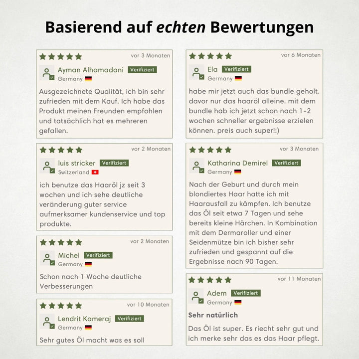 HaarWuchs™ Bio-Haaröl für kräftigeres Haar