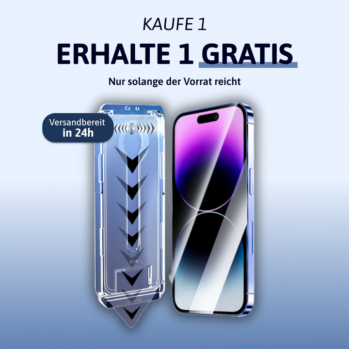 EvoShield™ 3-in-1-Displayschutz für das iPhone mit 9H-Schutz