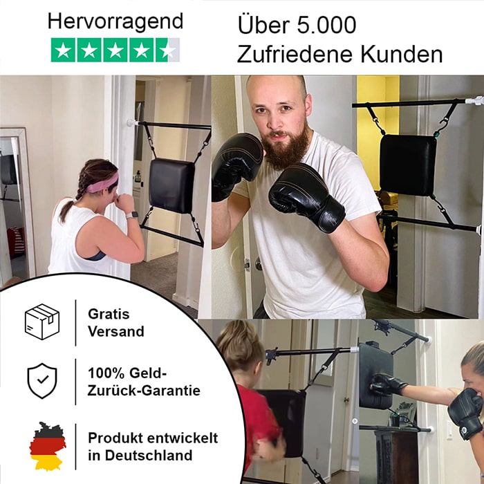 Boxsack für die Tür