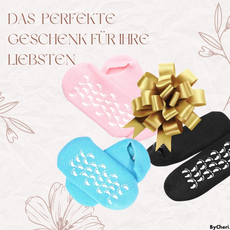 50% RABATT TEMPORÄR | PurePamper™ - Feuchtigkeitsspendende Gel-Socken
