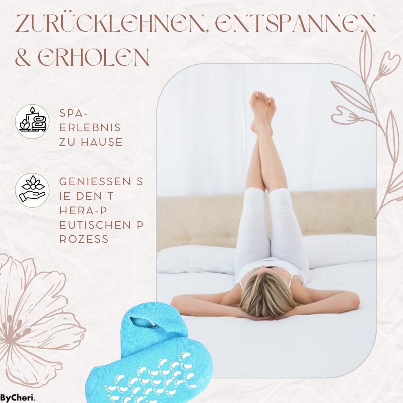 50% RABATT TEMPORÄR | PurePamper™ - Feuchtigkeitsspendende Gel-Socken