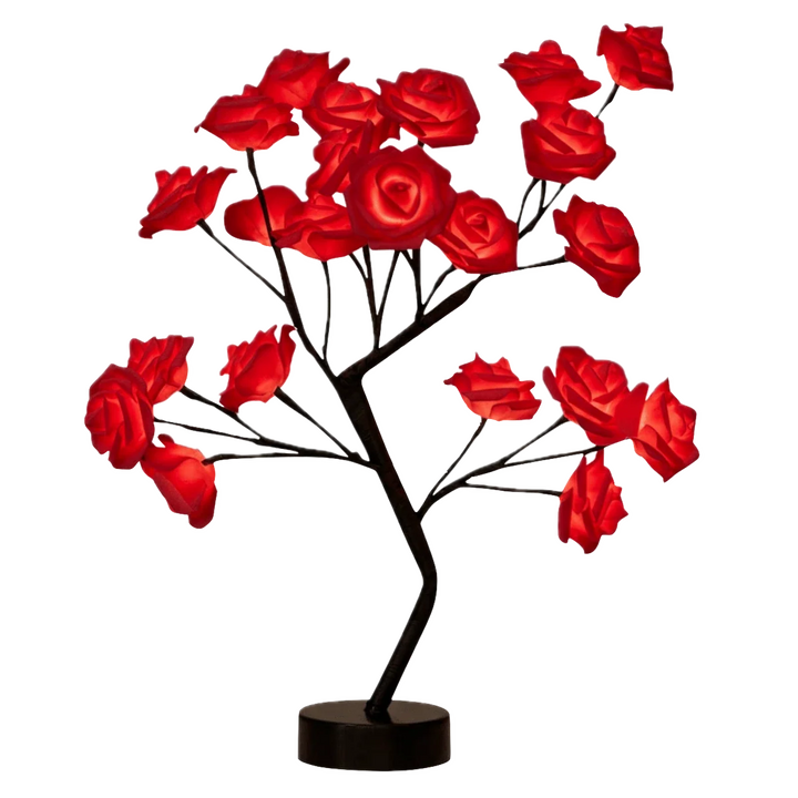 RosenGlanz™ Dekorativer LED-Rosenbaum