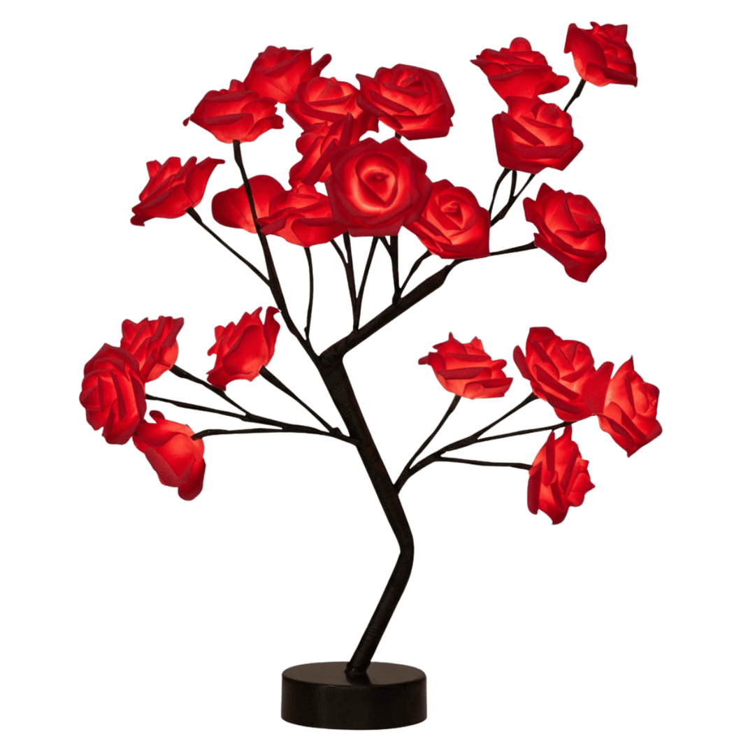RosenGlanz™ Dekorativer LED-Rosenbaum