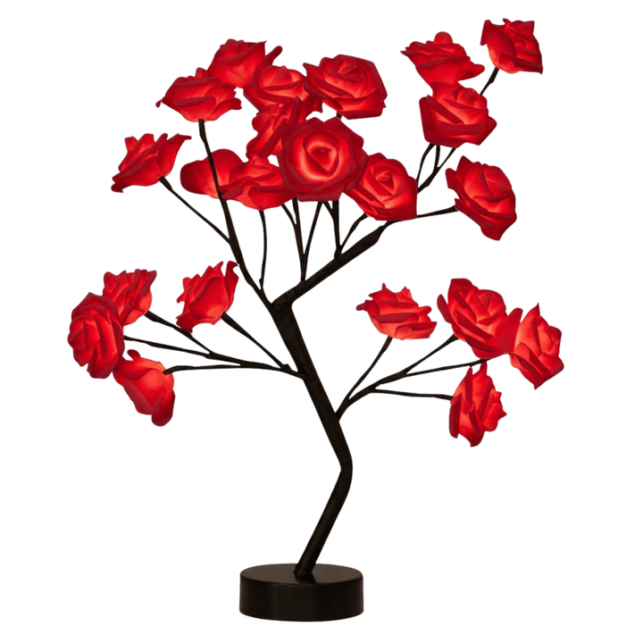 RosenGlanz™ Dekorativer LED-Rosenbaum