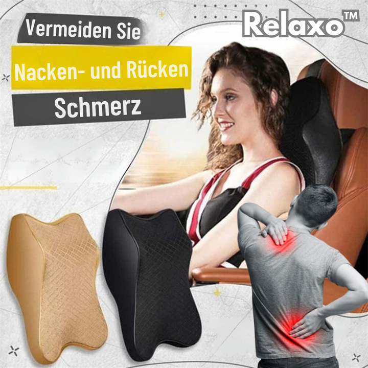 Relaxo™ - Ergonomisches Auto-Kissen für Nacken- und Rückenschmerzen