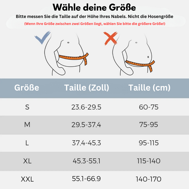 HealthPosture™ – Verstellbarer Haltungskorrektur-Gürtel für einen gesunden Rücken