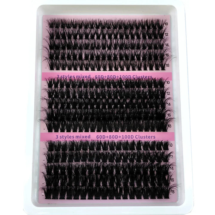 LashGlam™ – 5D-Cluster-Wimpern für einen dramatischen, voluminösen und glamourösen Look [50% Rabatt]