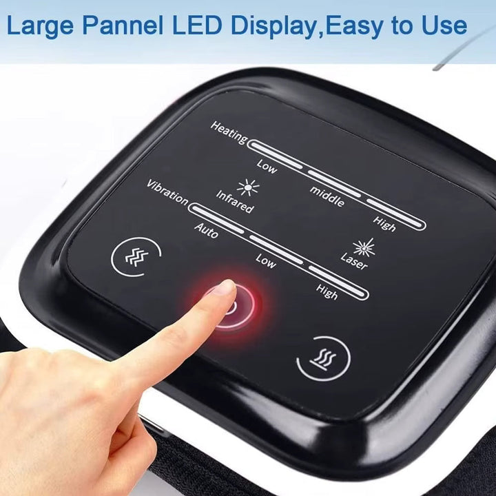 KnieWohl™ Intelligentes Knie-Massagegerät mit Rotlicht