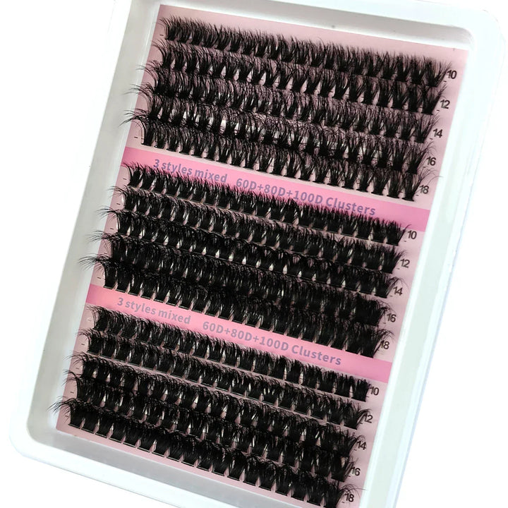 LashGlam™ – 5D-Cluster-Wimpern für einen dramatischen, voluminösen und glamourösen Look [50% Rabatt]
