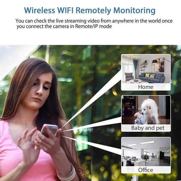 50% Rabatt | NanoVision™ - 360 HD 4K Mini-Spionagekamera
