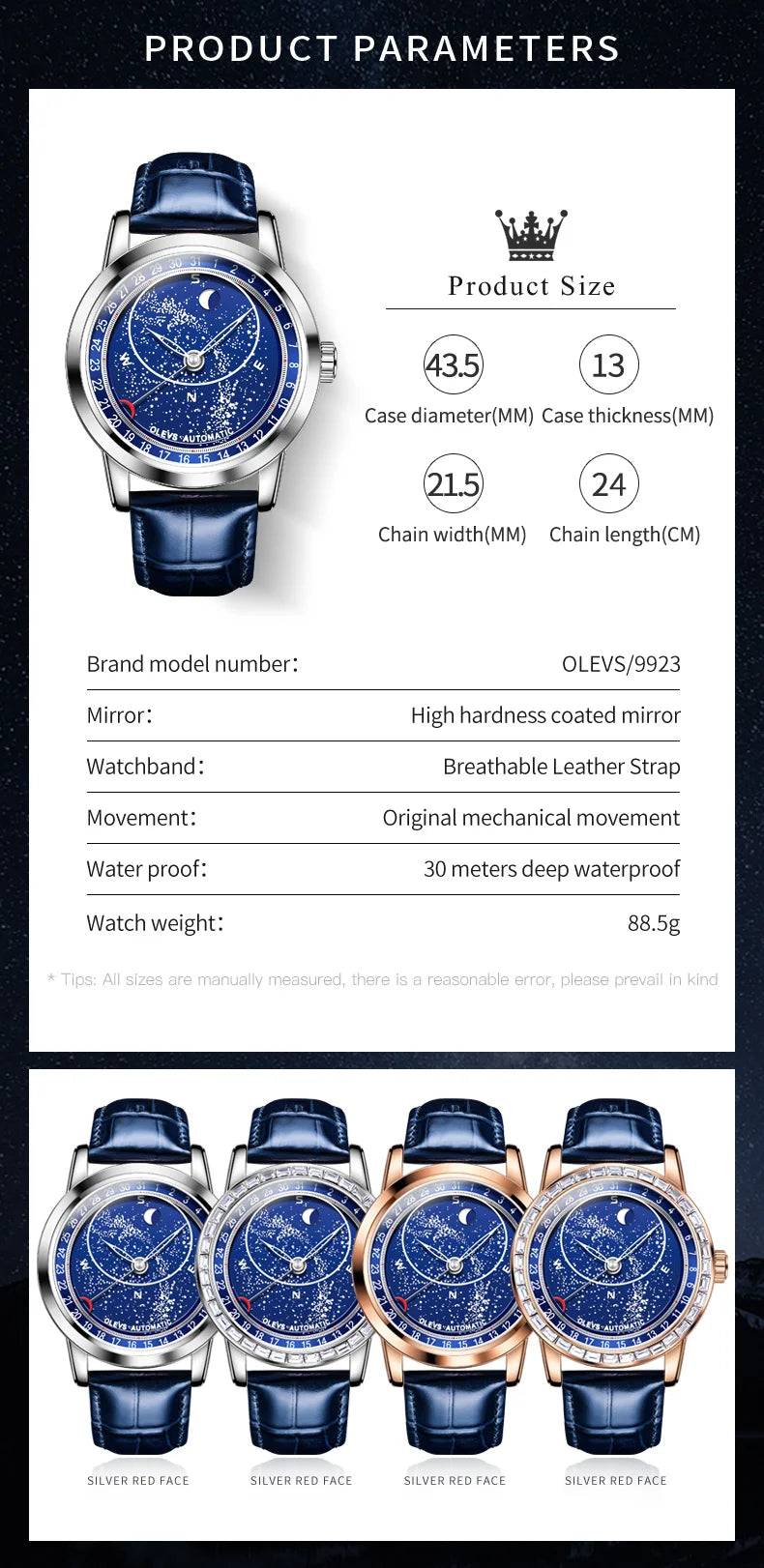 Die Diamond Celestial Orbit Automatik