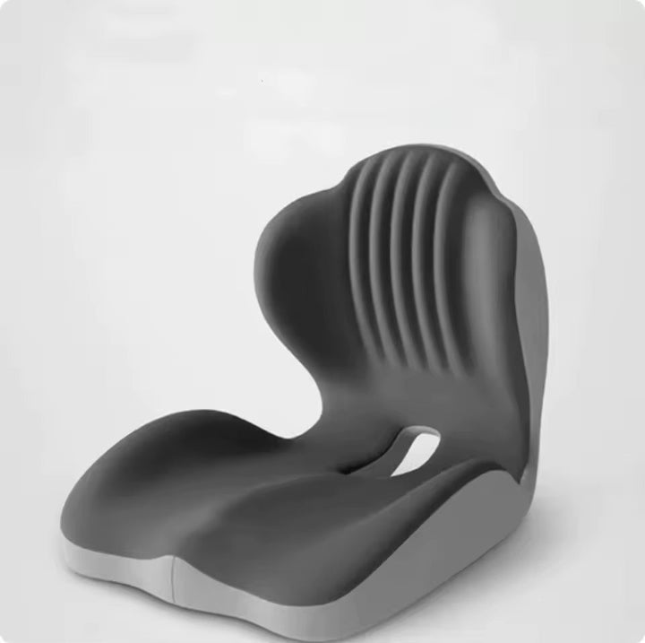 SitzWohl™ Ergonomisches Sitzkissen mit Rückenstütze