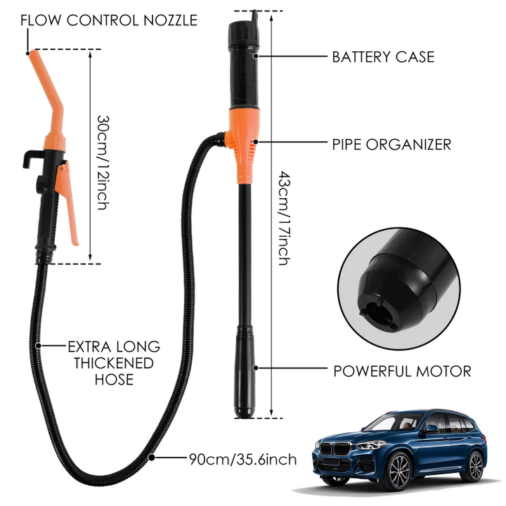 50% RABATT TEMPORÄR | SwiftPump™ | Die intelligente Art, Kraftstoff und Flüssigkeiten zu transportieren!