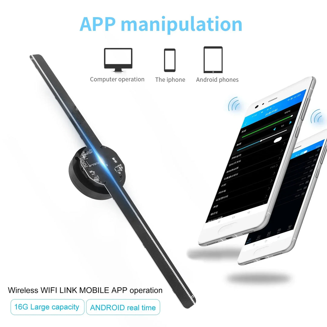 3D Hologramm Ventilator