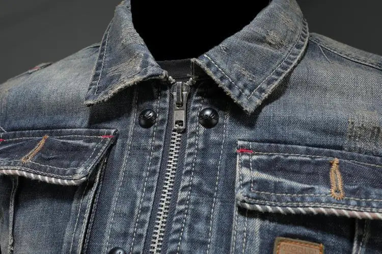 Felix - Retro-Denim-Jacke