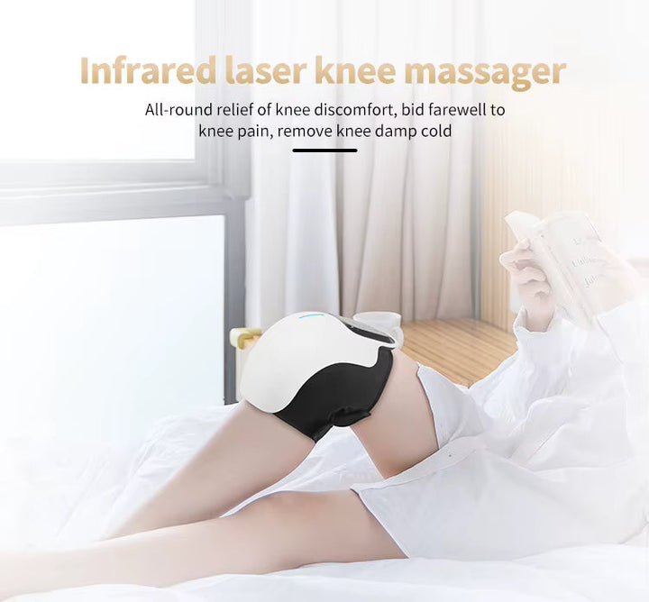 KnieWohl™ Intelligentes Knie-Massagegerät mit Rotlicht