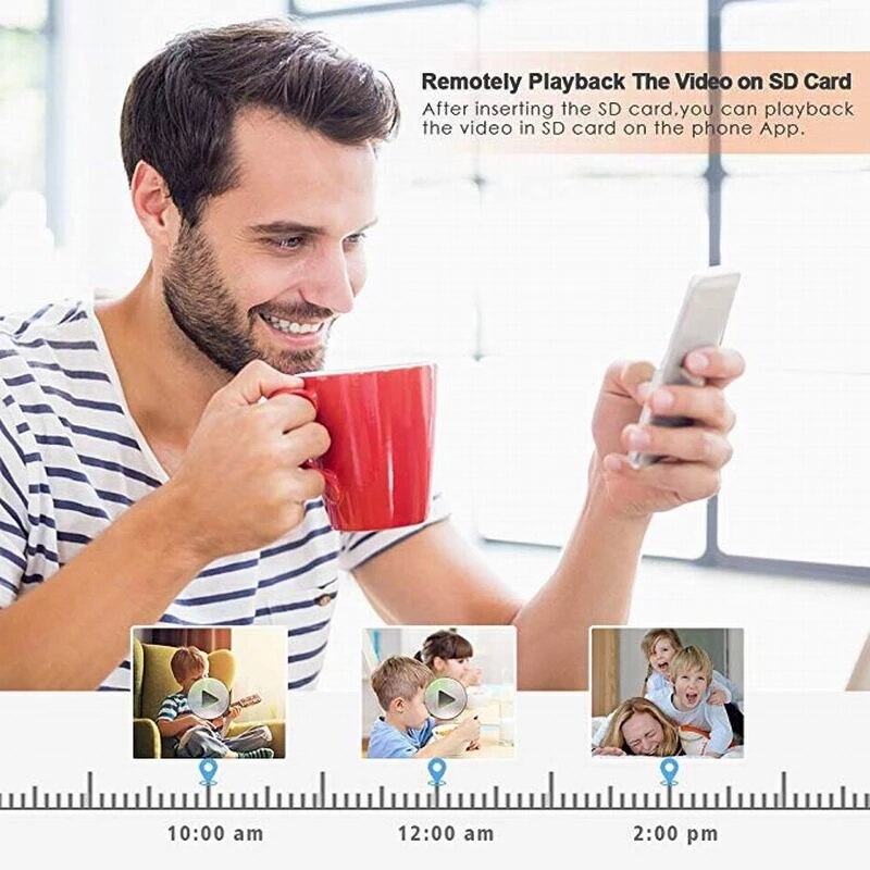 Mini Smart Home Wifi Kamera™ - Schützen Sie Ihr Zuhause jederzeit und überall!