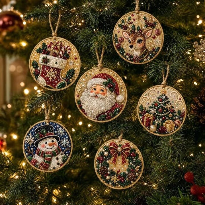 WeihnachtsGlanz™ Kreatives Diamantmalerei-Bastelset
