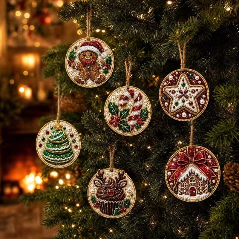 WeihnachtsGlanz™ Kreatives Diamantmalerei-Bastelset