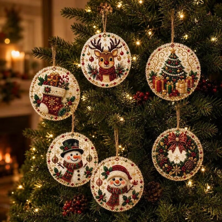 WeihnachtsGlanz™ Kreatives Diamantmalerei-Bastelset