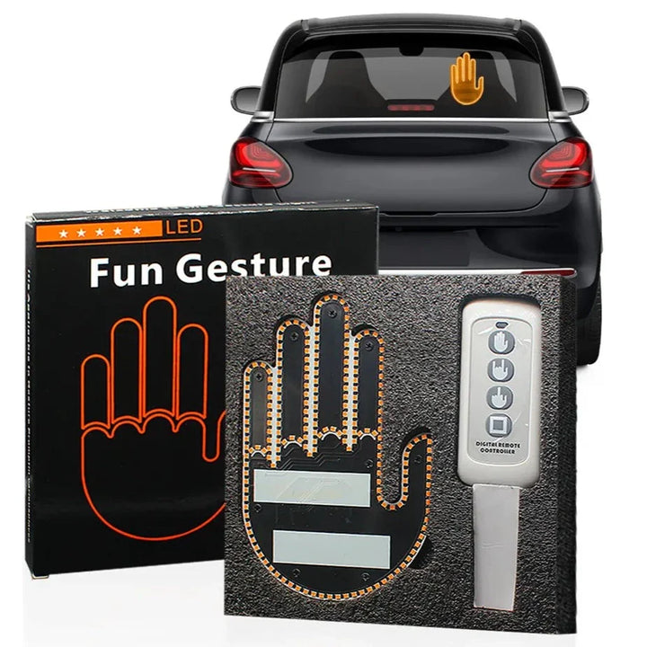 FUNGESTURE: Die LED-Handgesten-Anzeige mit Fernbedienung