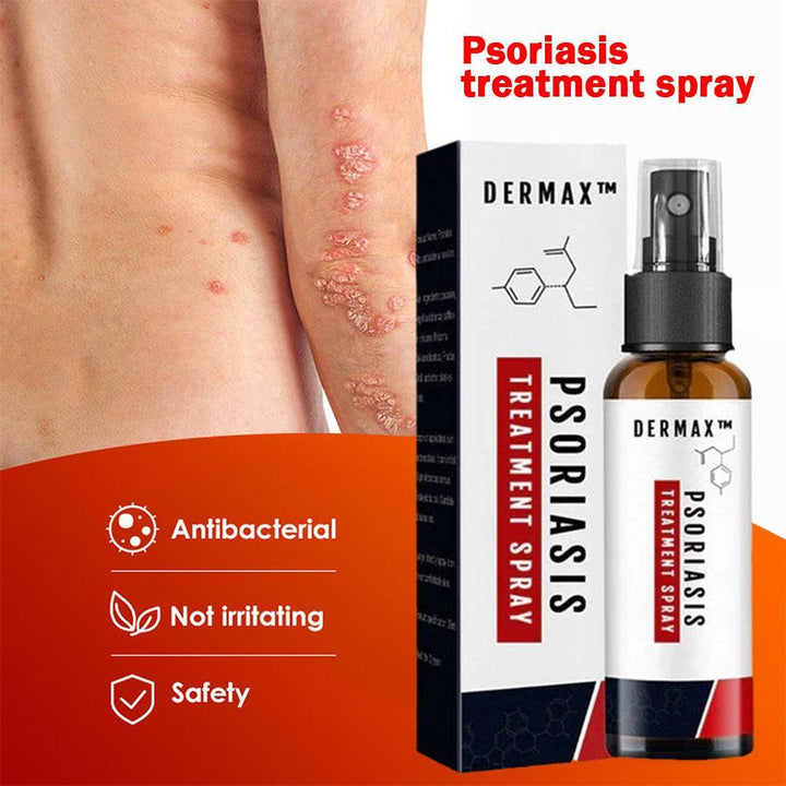 Dermax™ – Effektives Schuppenflechte-Spray für schnelle Hautlinderung [1 + 1 Gratis]