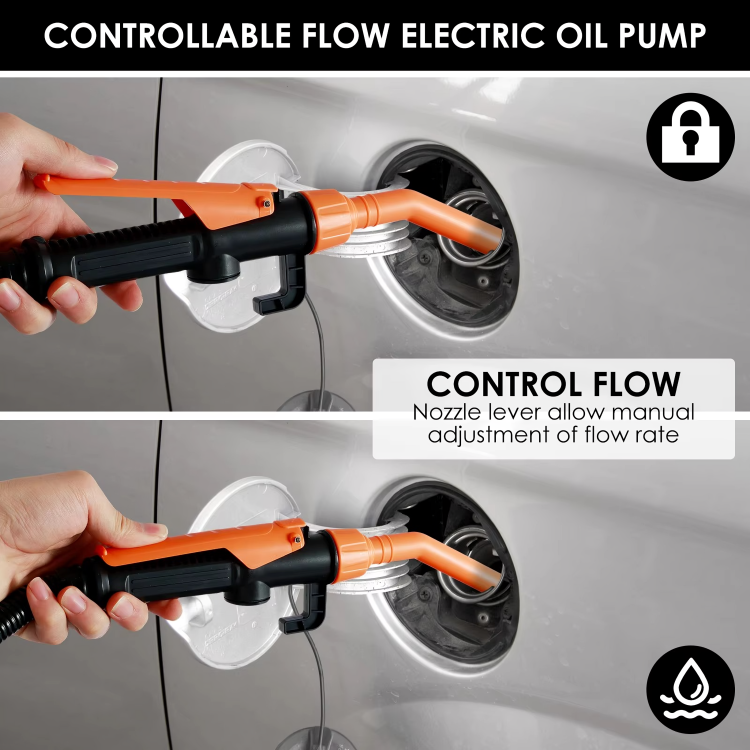 50% RABATT TEMPORÄR | SwiftPump™ | Die intelligente Art, Kraftstoff und Flüssigkeiten zu transportieren!