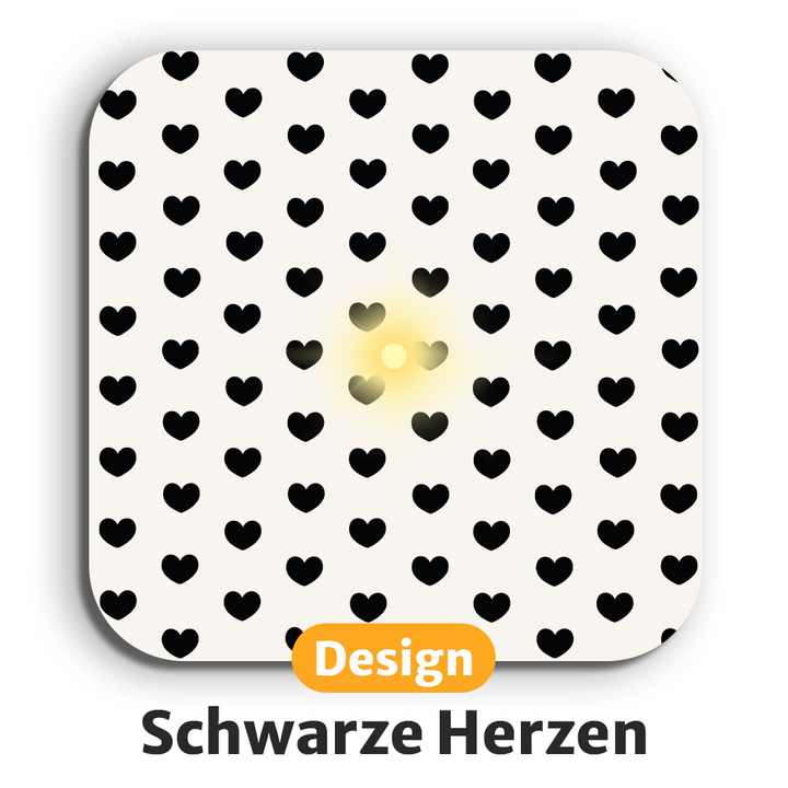LumaGlow™ LED-Getränkeuntersetzer mit langlebigen Batterien
