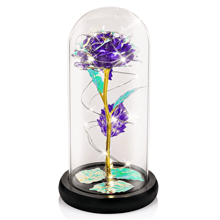 RosenMagie™ Leuchtende Galaxie-Rose im Glasdom