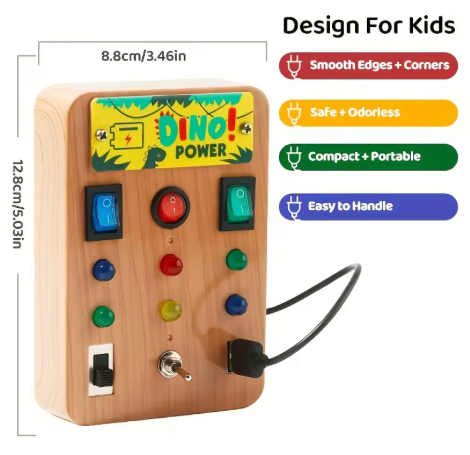 BrightMind LED-Aktivitätstafel – TheFamilysplace™