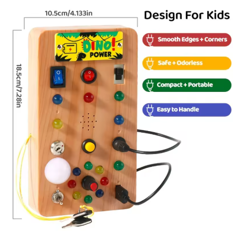 BrightMind LED-Aktivitätstafel – TheFamilysplace™
